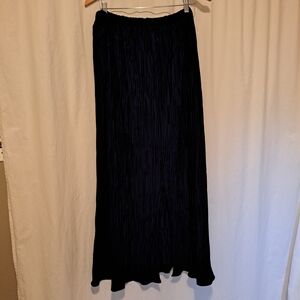 Elegant Blue Skirt Fashion International 3X